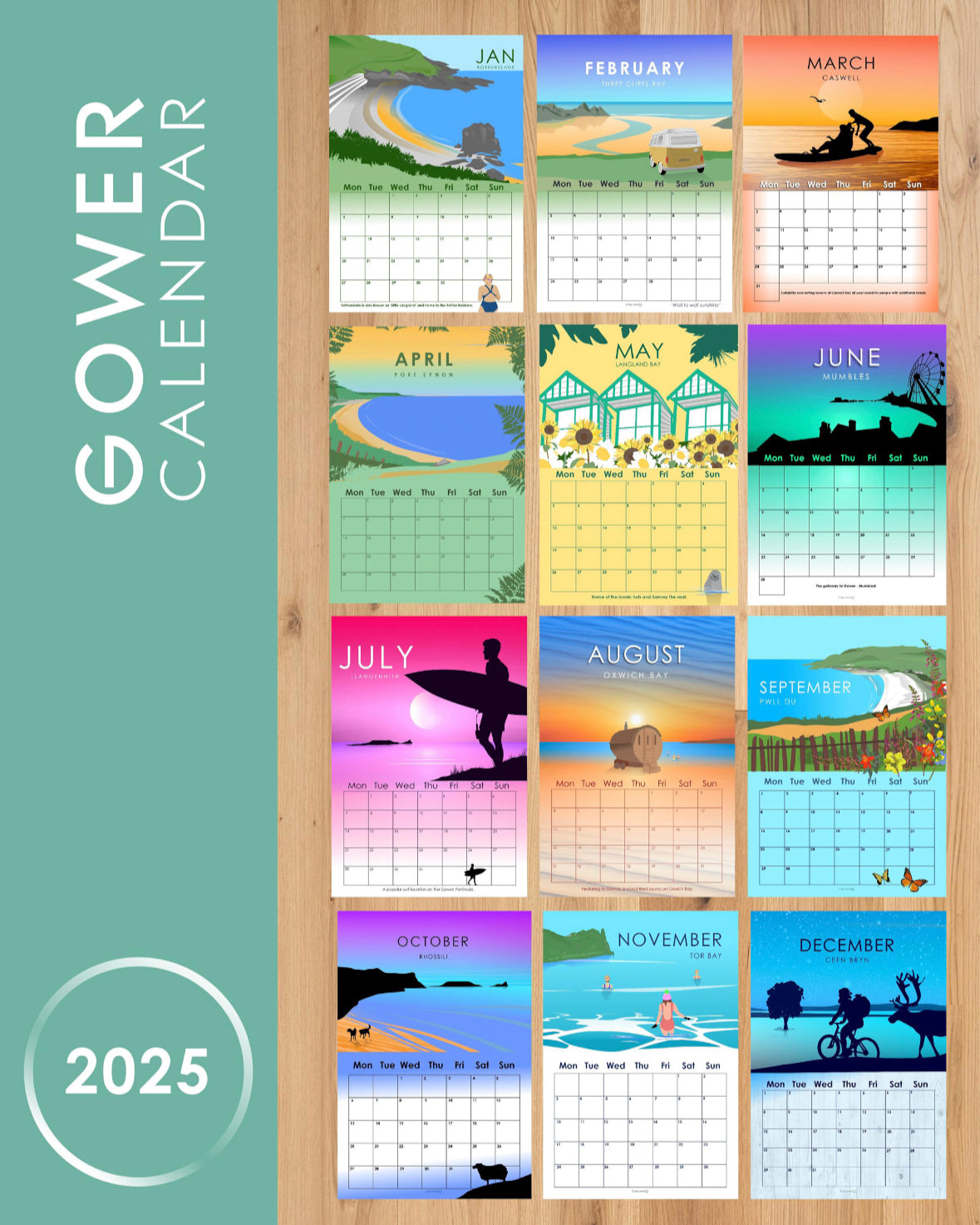 Gower Calendar 2025