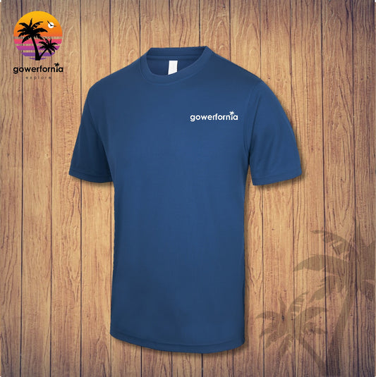 Gowerfornia Tech Tee Ink Blue (unisex)