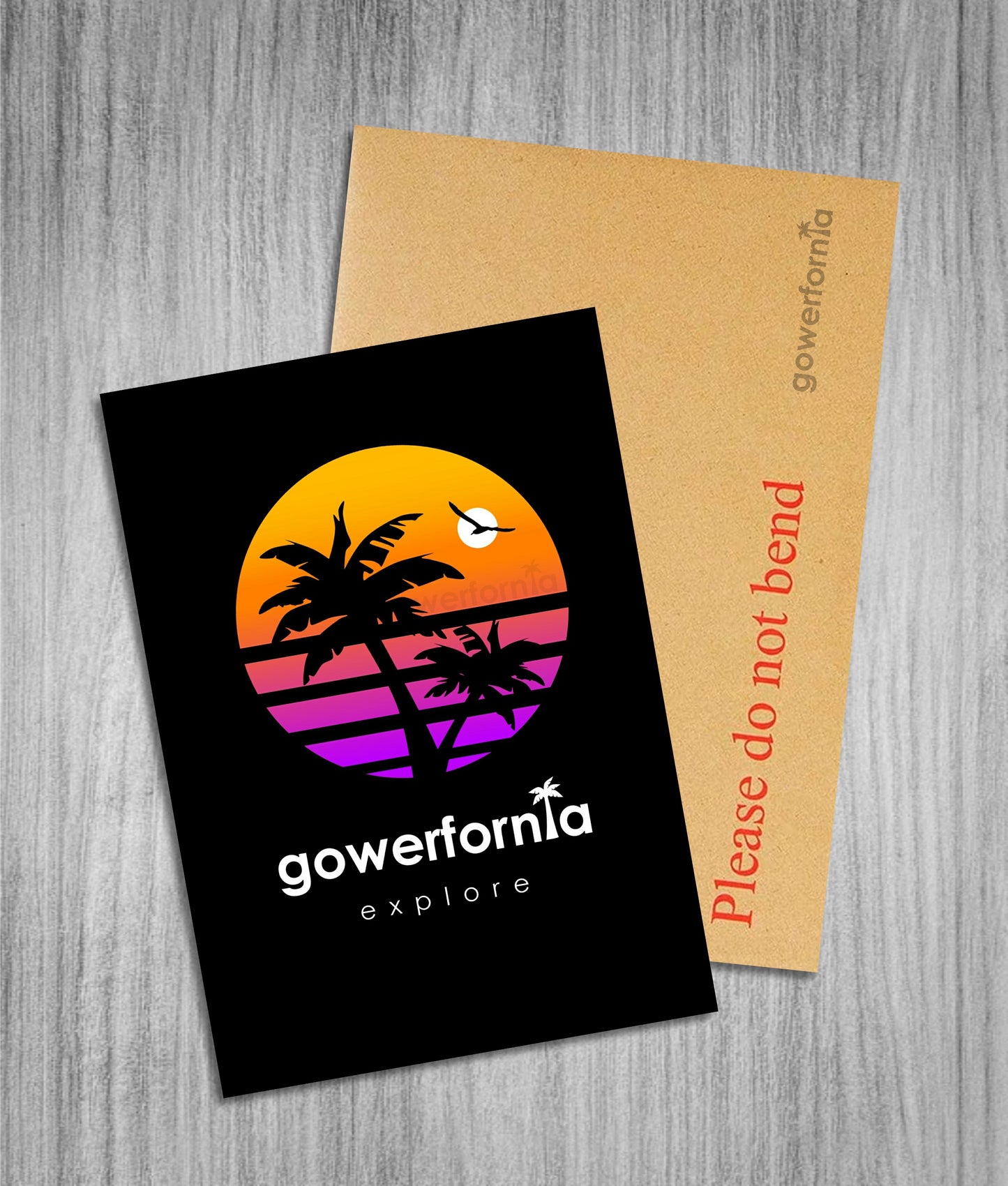 Gowerfornia Art Print